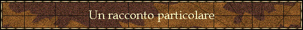 Un racconto particolare